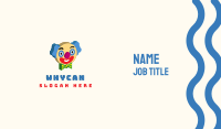 3D Clown Face  Business Card Image Preview