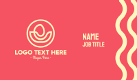 Yoga Flower Spa Business Card Image Preview