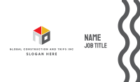 Modern Housing Cube Business Card Image Preview