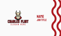 Barbarian Devil Esports Clan Business Card Image Preview