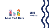 Colorful City Business Card Image Preview