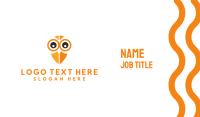 Owl Eyes Business Card Design