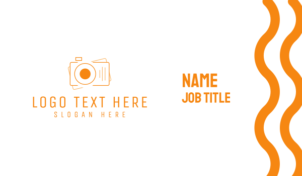 Digital Camera Photography Business Card Design Image Preview