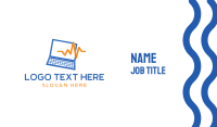 Computer Hospital Business Card Preview