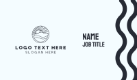 Mountain Landscape Valley Business Card Preview