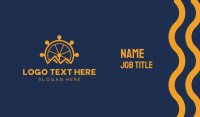 Mountain Ferris Wheel Business Card Preview
