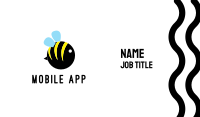 Round Bee Business Card Image Preview