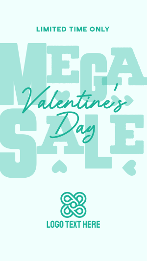 Valentine's Mega Sale Instagram story Image Preview