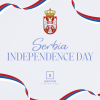 Serbia Independence Day Instagram Post Image Preview