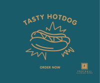 Tasty Hotdog Facebook post Image Preview