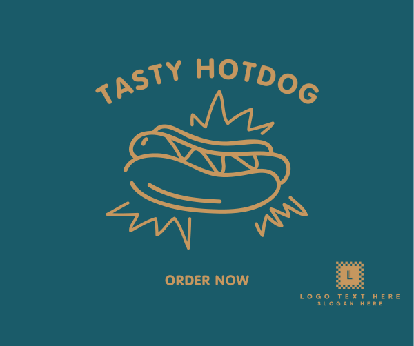 Tasty Hotdog Facebook Post Design Image Preview