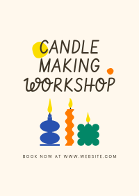 Candle Workshop Poster Image Preview