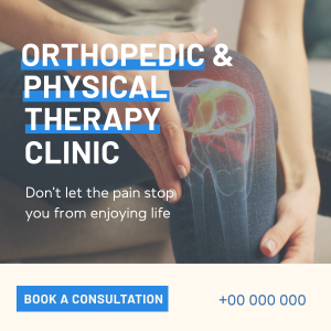 Orthopedic and Physical Therapy Clinic Instagram post Image Preview