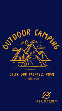 Rustic Camping Video Image Preview