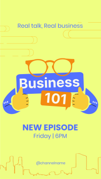 Business Podcast Facebook Story Image Preview