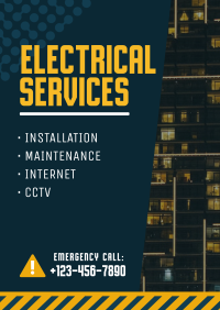 Electrical Services List Flyer Image Preview