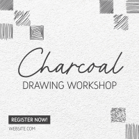 Charcoal Drawing Class Linkedin Post Image Preview