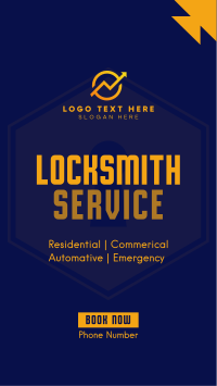 Locksmith Services Facebook story Image Preview