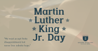 Martin Luther Tribute Facebook Ad Design