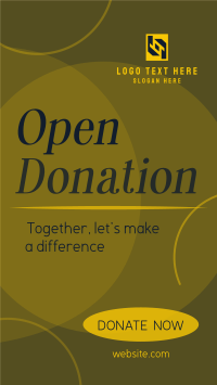 Together, Let's Donate Video Image Preview