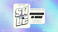 Generic Weekend Sale Facebook Event Cover Design