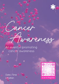 Cancer Awareness Event Flyer Design