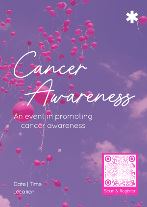 Cancer Awareness Event Flyer Image Preview