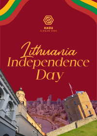 Rustic Lithuanian Independence Day Flyer Image Preview