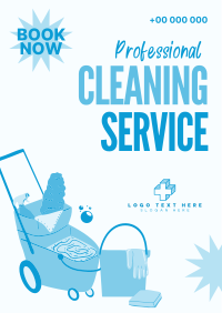 Cleaner for Hire Flyer Design