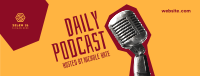 Daily Podcast Cutouts Facebook cover Image Preview