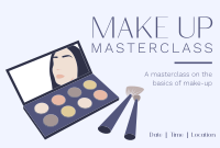 Make Up Masterclass Pinterest Cover Design