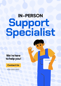 Tech Support Specialist Flyer Image Preview