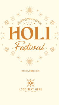 Holi Fest Burst Instagram story Image Preview