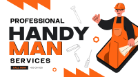 Professional Handyman Facebook Event Cover Design