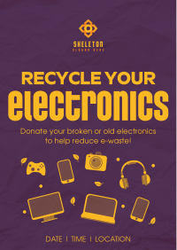 Recycle your Electronics Flyer Image Preview