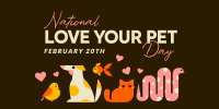 National Love Your Pet Day Twitter post Image Preview