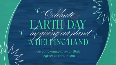 Mother Earth Cleanup Drive Facebook event cover Image Preview