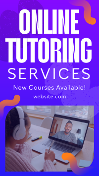 Online Tutor Services Instagram story Image Preview