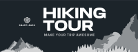 Awesome Hiking Experience Facebook cover Image Preview