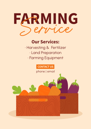 Farm Quality Service Poster Image Preview