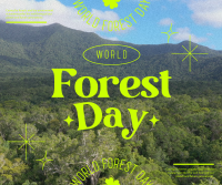 World Forest Day  Facebook Post Design