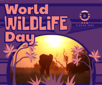 Modern World Wildlife Day Facebook post Image Preview