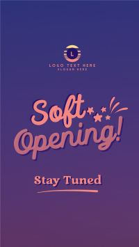 Soft Opening Launch Cute Instagram Reel Design