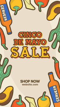 Spicy Cinco Mayo Facebook story Image Preview