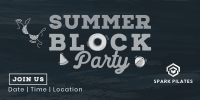 Floating Summer Party Twitter post Image Preview