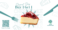 Cheesy Cheesecake Facebook ad Image Preview