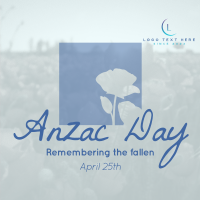 Remembering Anzac Linkedin Post Image Preview