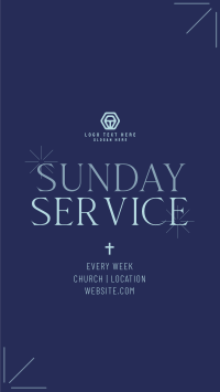 Earthy Sunday Service Instagram story Image Preview