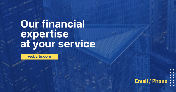 Financial Service Building Facebook Ad Design Image Preview