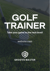 Golf Trainer Flyer Design